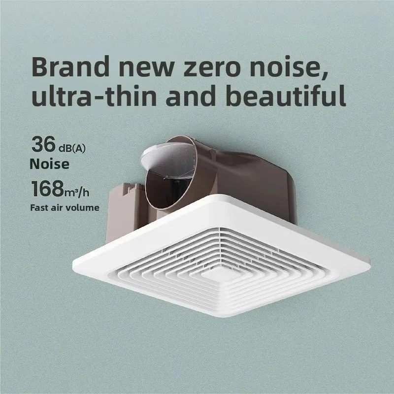 DC Frequency Conversion Silent Exhaust Fan, Bathroom Kitchen Ceiling Type Two-speed Strong Ventilation Fan Opening 200-235-260mm
DC Frequency Conversion Silent Exhaust Fan, Bathroom Kitchen Ceiling Type Two-speed Strong Ventilation Fan Opening 200-235-260mm