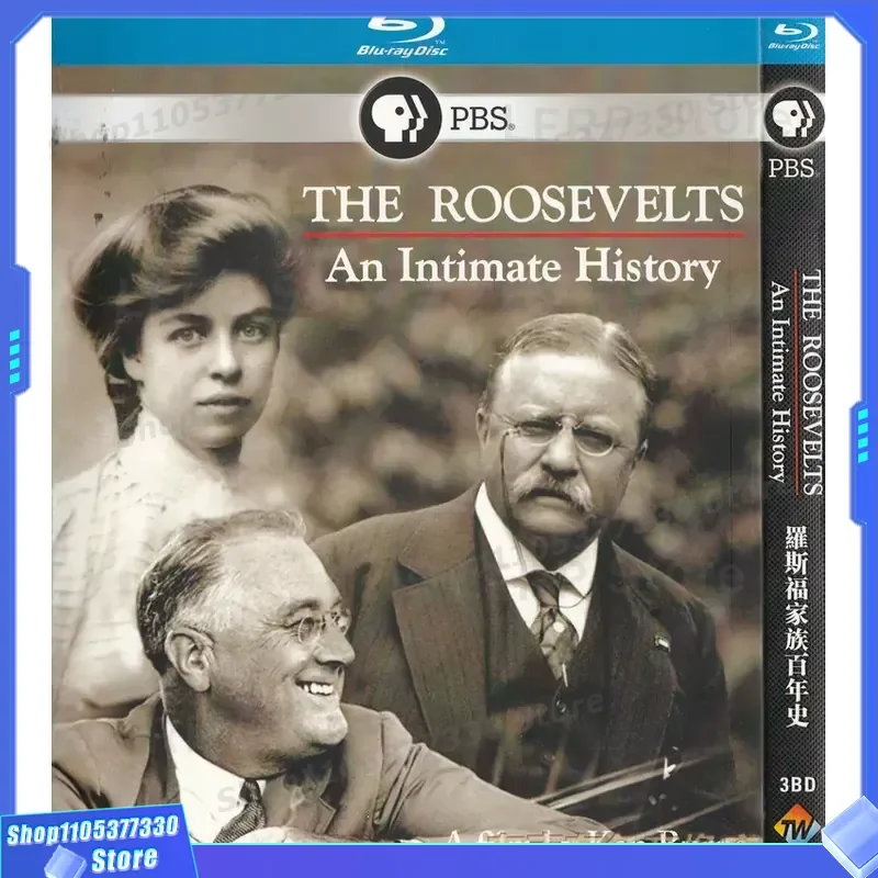 Biographical Documentary 100 Years of Roosevelt Family History Genuine High Definition BD Blu-ray 3 Disc Set
Biographical Documentary 100 Years of Roosevelt Family History Genuine High Definition BD Blu-ray 3 Disc Set