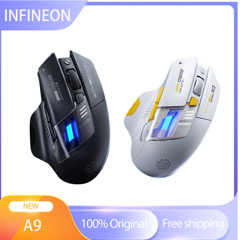 Infineon A9 Exploration Edition Wireless Mouse Bluetooth Dual Mode Charging Silent Office Gaming Computer Laptop Gaming Mouse
Infineon A9 Exploration Edition Wireless Mouse Bluetooth Dual Mode Charging Silent Office Gaming Computer Laptop Gaming Mouse