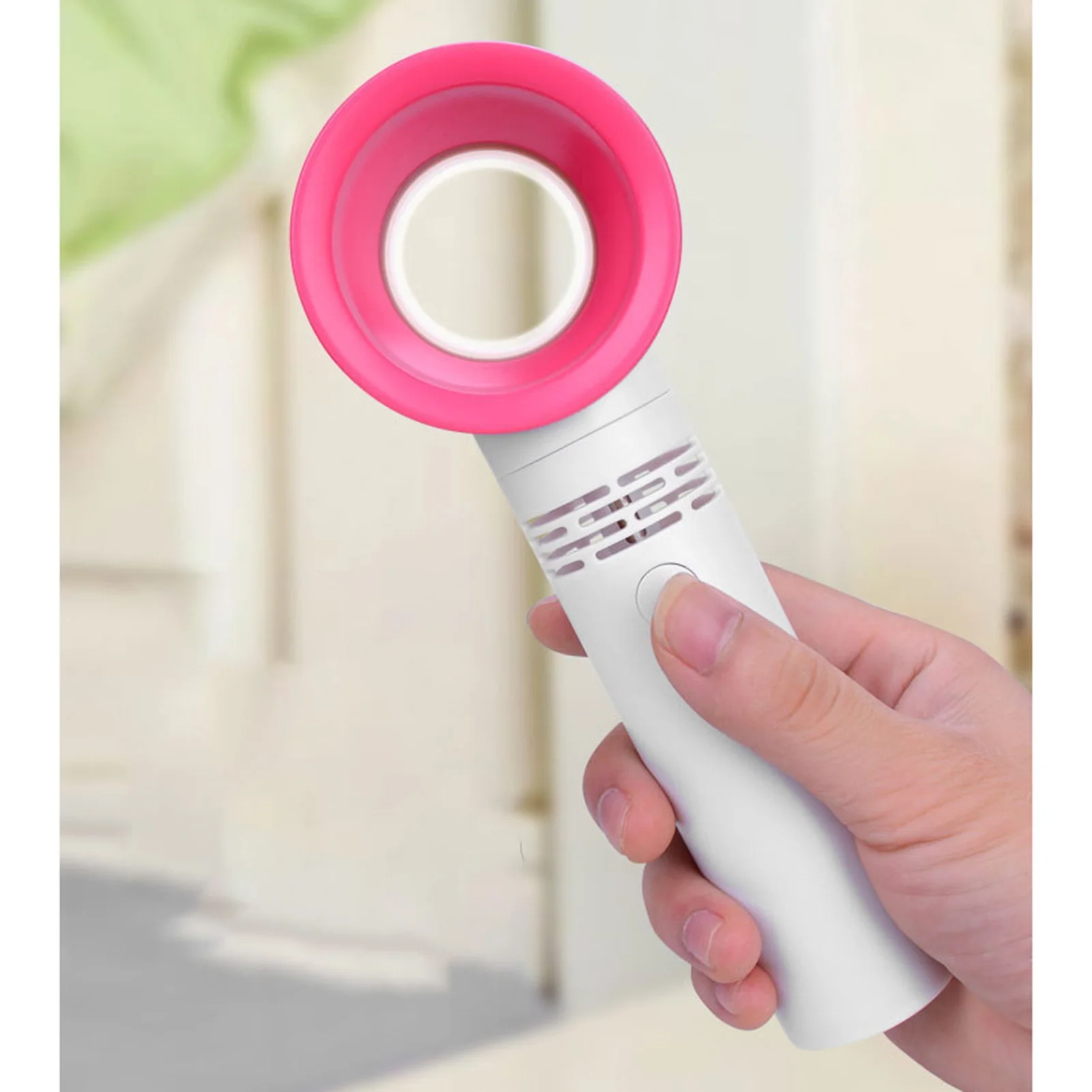 Handheld Bladeless Fan 3 Levels Adjustable 2000MAh Battery Portable Handheld Fan with Base Bracket for Child Student
Handheld Bladeless Fan 3 Levels Adjustable 2000MAh Battery Portable Handheld Fan with Base Bracket for Child Student