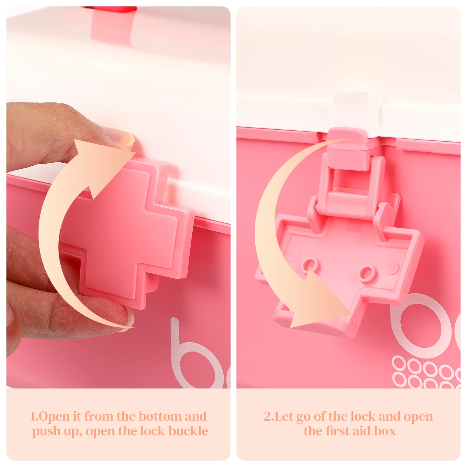 Portable Medicine Box 21x16.5x15cm Pink Double Layer Storage Organizer for Aid Kit Medicine Container Travel Use
Portable Medicine Box 21x16.5x15cm Pink Double Layer Storage Organizer for Aid Kit Medicine Container Travel Use