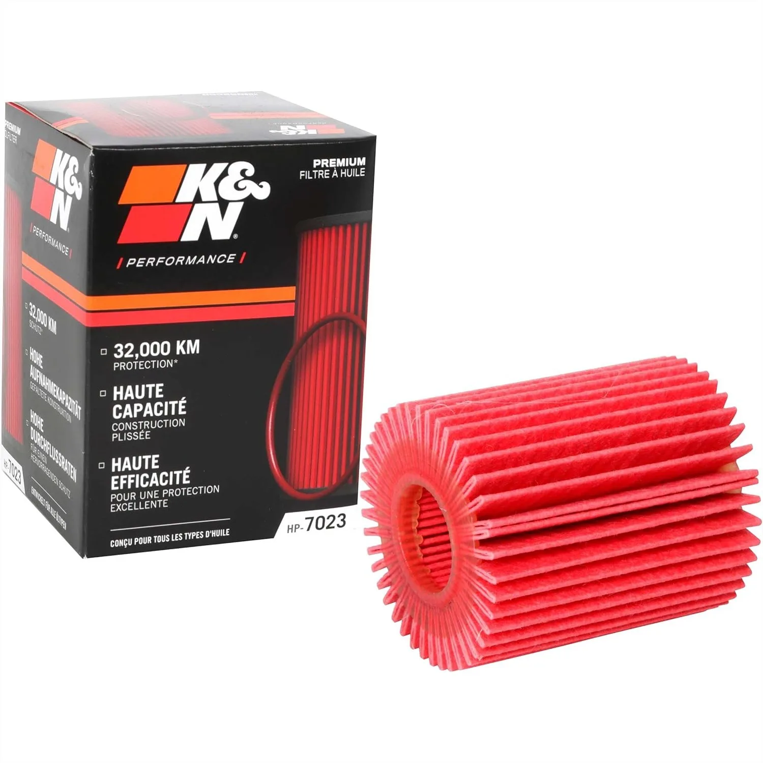 Oil Filter, High Capacity/High Efficiency: 20,000 Mile Engine Protection for Select Lexus/Toyota (See Models), HP-7023
Oil Filter, High Capacity/High Efficiency: 20,000 Mile Engine Protection for Select Lexus/Toyota (See Models), HP-7023
