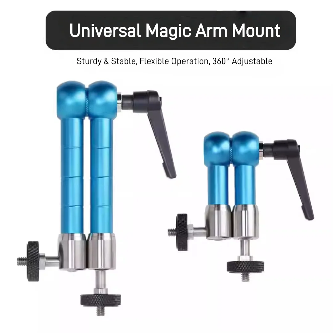 7 11 Inch Magic Arm Universal Adjustable Bracket Mount with 1/4 Screw For Camcorder Monitor Large Studio Light Tripod Camera
7 11 Inch Magic Arm Universal Adjustable Bracket Mount with 1/4 Screw For Camcorder Monitor Large Studio Light Tripod Camera