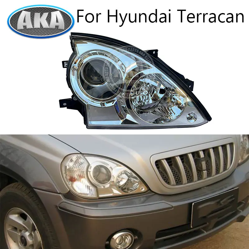 Front Headlight Assembly For Hyundai Terracan 2001-2006 Left/Right Headlamp OE Replacement Direct Fit Headlamp Driving Lamp DRL
Front Headlight Assembly For Hyundai Terracan 2001-2006 Left/Right Headlamp OE Replacement Direct Fit Headlamp Driving Lamp DRL