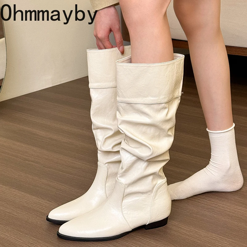 Уютные женские сапоги до колена из мягкой кожи, модные длинные ботильоны без шнуровки, зимняя обувь на низком каблуке в уличном стиле, Zapatos De Mujer
Уютные женские сапоги до колена из мягкой кожи, модные длинные ботильоны без шнуровки, зимняя обувь на низком каблуке в уличном стиле, Zapatos De Mujer