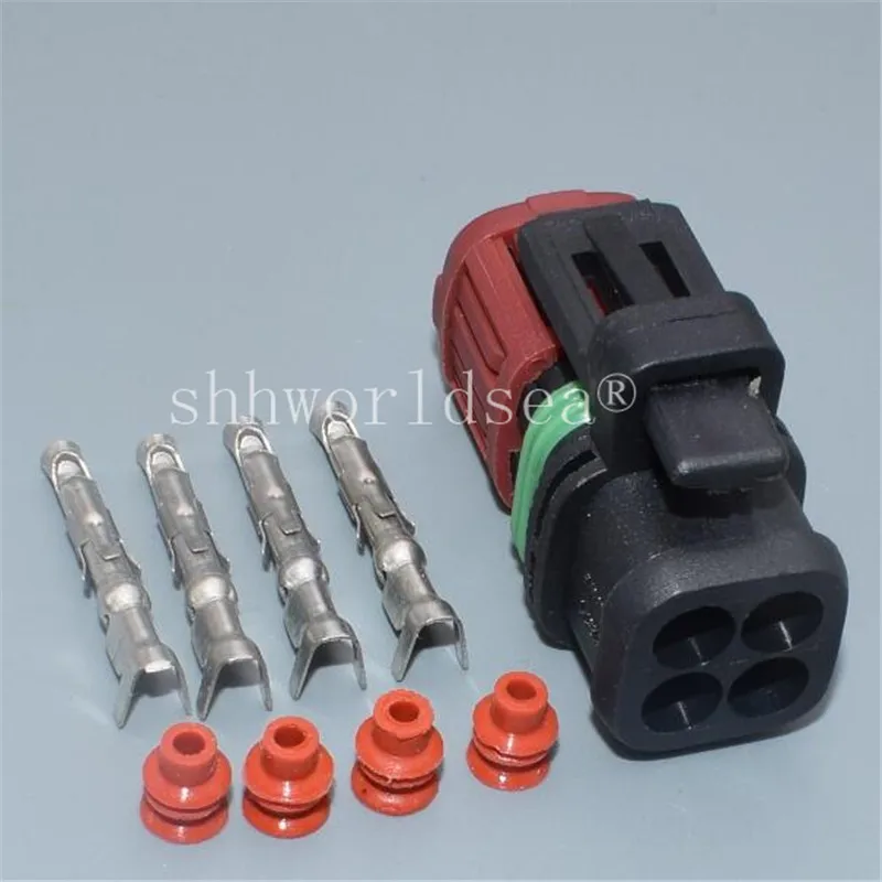 Shhworldsea 1Sets 4 Pin female Fuel Injector Plug Oxygen Sensor Map Sensor Connector Wiring Socket For Cars Excavator 1337352-1
Shhworldsea 1Sets 4 Pin female Fuel Injector Plug Oxygen Sensor Map Sensor Connector Wiring Socket For Cars Excavator 1337352-1