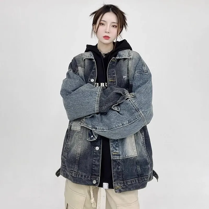 Свободный крой, мужской джинсовый джинсовый тюнер с принтом тай-дай, повседневный осенне-зимний теплый топ, молодежный топ с боковой крой, длина-стойка, базовый цвет
Свободный крой, мужской джинсовый джинсовый тюнер с принтом тай-дай, повседневный осенне-зимний теплый топ, молодежный топ с боковой крой, длина-стойка, базовый цвет