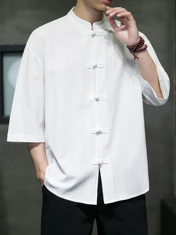 Льняная свободная футболка с коротким рукавом для подростков, летняя, тонкая, на пуговицах, в стиле тан, ханьфу, дышащая, приталенная, с круглым вырезом
Льняная свободная футболка с коротким рукавом для подростков, летняя, тонкая, на пуговицах, в стиле тан, ханьфу, дышащая, приталенная, с круглым вырезом