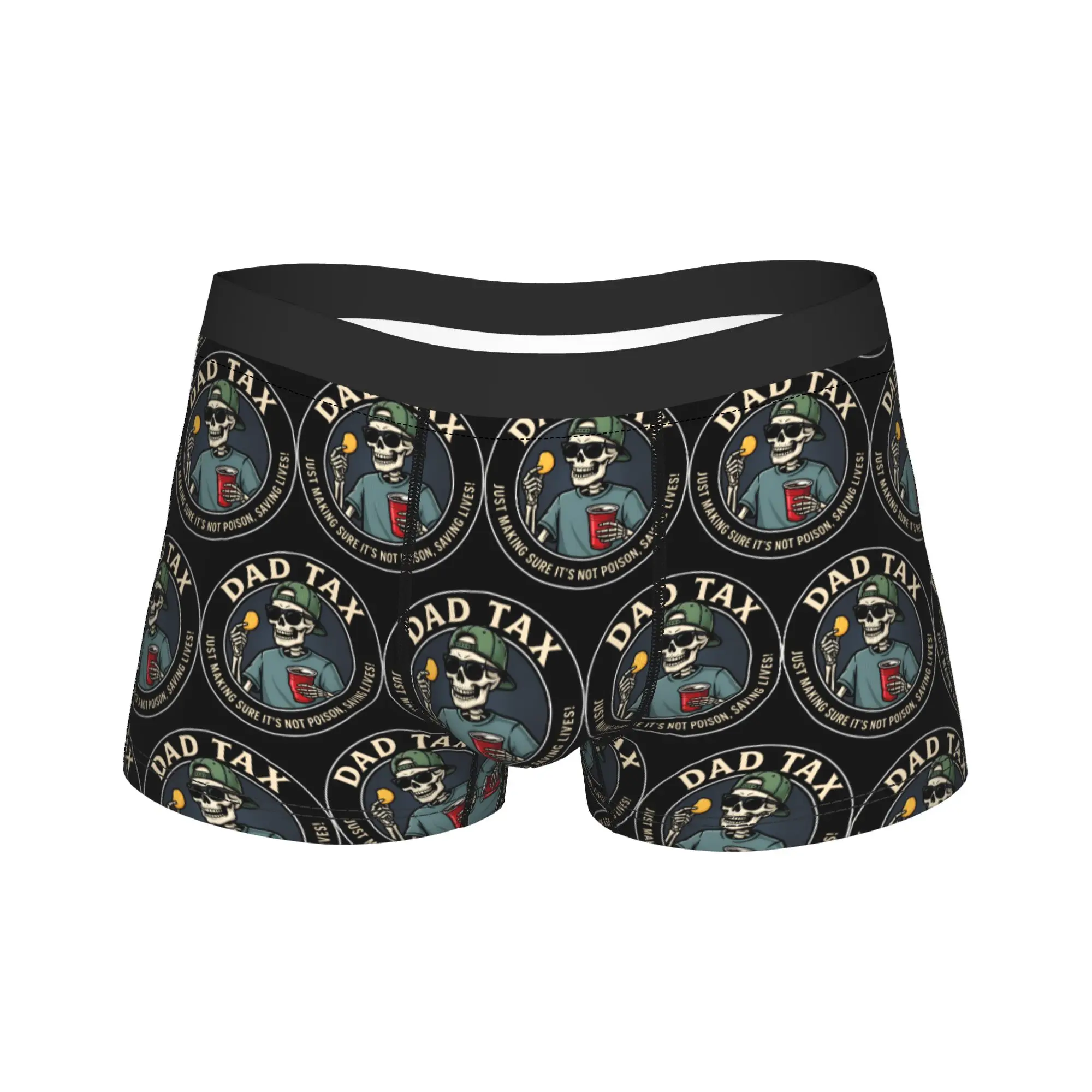 Dad Tax Skull Underwear Soft Trend Panties Design Boxer Brief For Men 3D Pouch Plus Size Boxer Shorts
Dad Tax Skull Underwear Soft Trend Panties Design Boxer Brief For Men 3D Pouch Plus Size Boxer Shorts