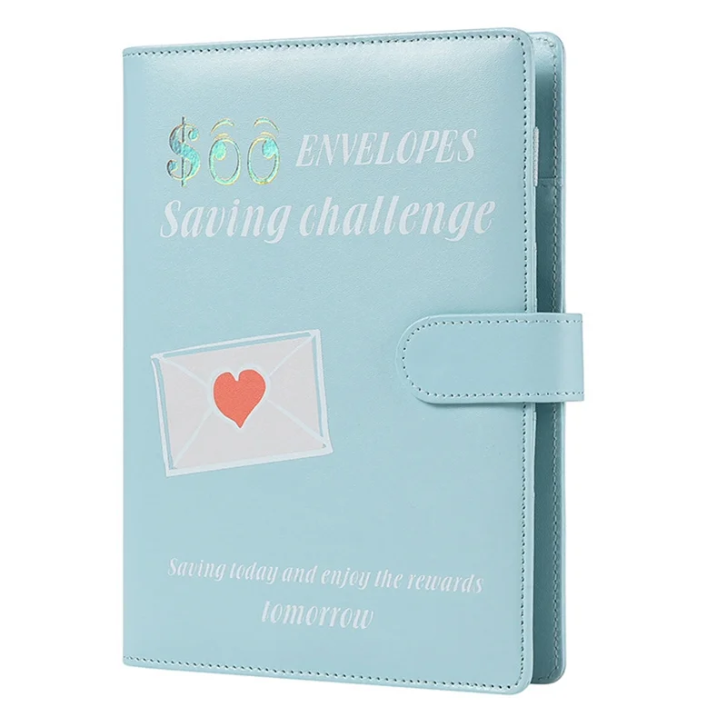 VO-Challenge Book To Save 5,050 Valentine's Day Saving Budget Binder With Cash Envelopes Blue 1 Set
VO-Challenge Book To Save 5,050 Valentine's Day Saving Budget Binder With Cash Envelopes Blue 1 Set