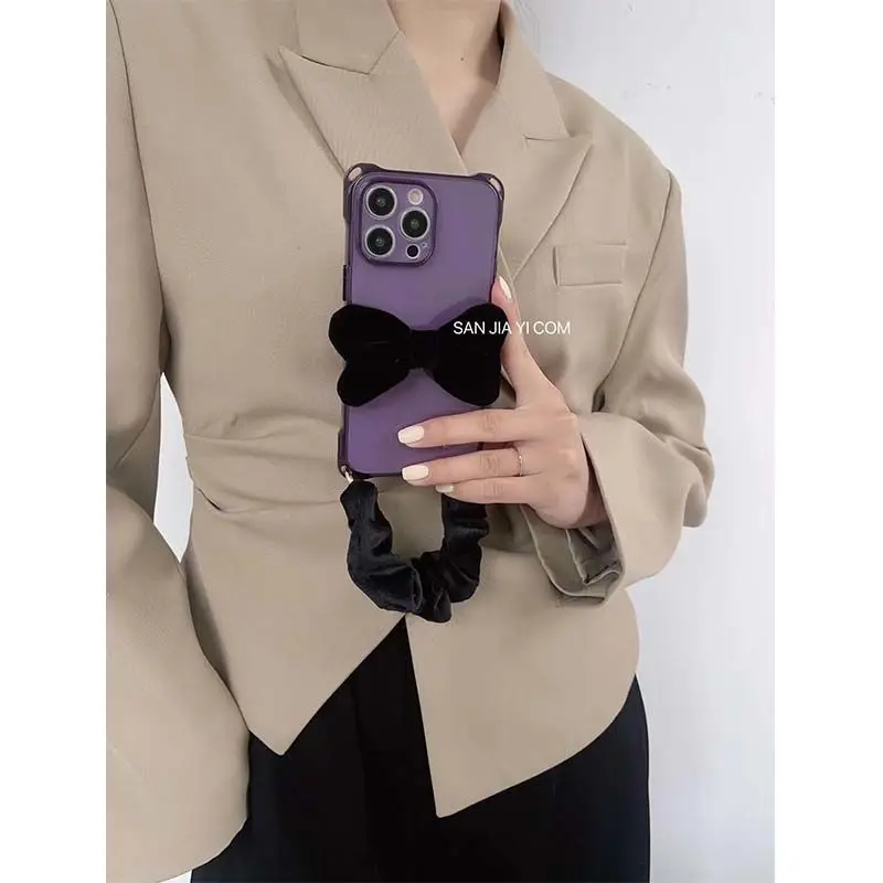 2025 New Fashion Plush Lanyard Bow Phone Case Suitable for iPhone11 All-inclusive Drop-resistant Protective Case
2025 New Fashion Plush Lanyard Bow Phone Case Suitable for iPhone11 All-inclusive Drop-resistant Protective Case