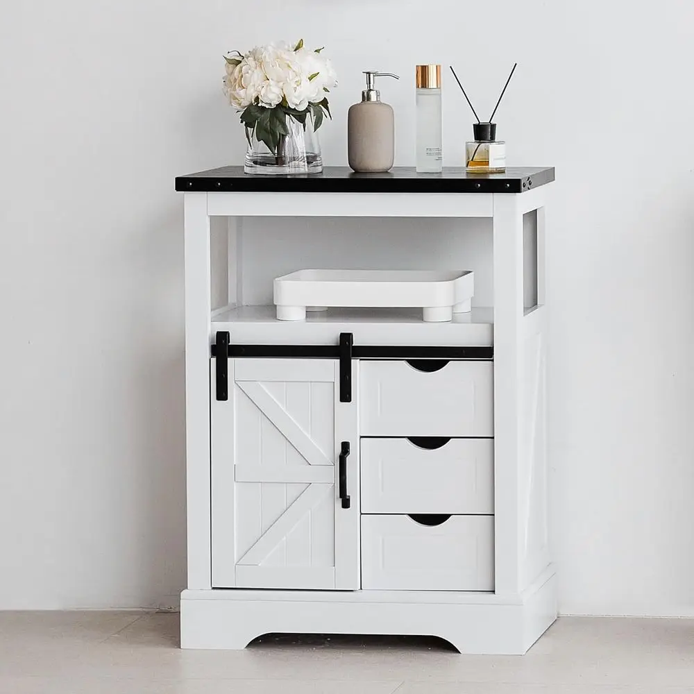 Rustic Sliding Barn Door Storage Cabinet for Versatile Use in Bathroom, Kitchen, Living Room, and Bedroom
Rustic Sliding Barn Door Storage Cabinet for Versatile Use in Bathroom, Kitchen, Living Room, and Bedroom
