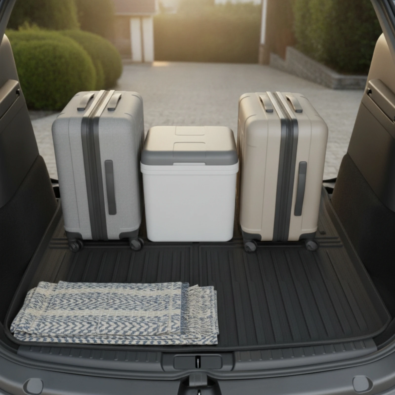Tailored Fit Trunk Mat Waterproof TPE Luggage Liner Full Trunk Protector Mat Easy to Clean Full Vehicle Floor Protector Kit
Tailored Fit Trunk Mat Waterproof TPE Luggage Liner Full Trunk Protector Mat Easy to Clean Full Vehicle Floor Protector Kit