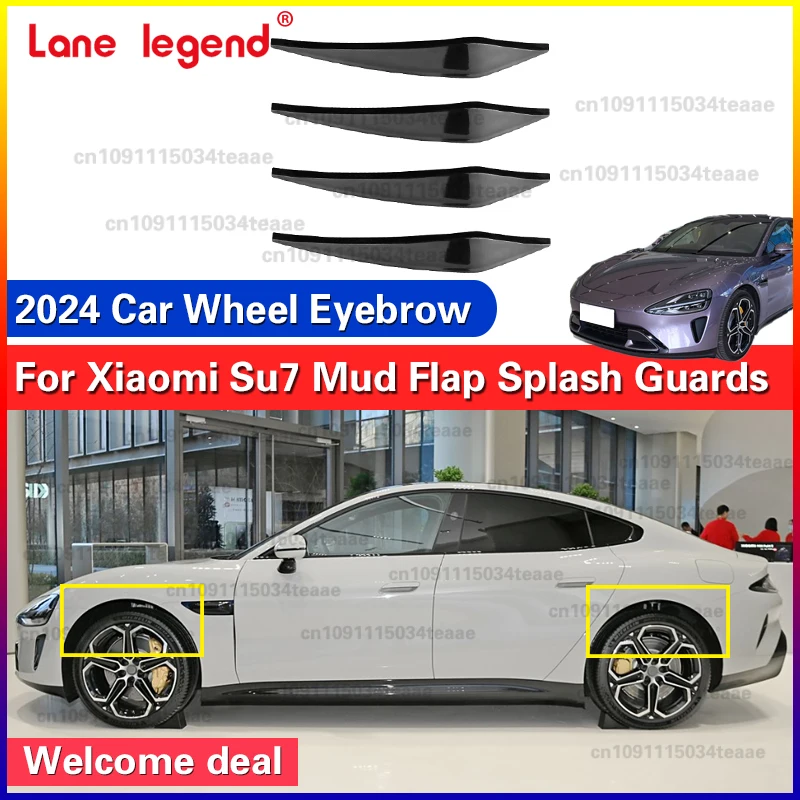 4PCS Car Wheel Eyebrow Protector Trim For xiaomi su7 2024 Fender Flare Extension Arches Cars Mud Flap Splash Guards
4PCS Car Wheel Eyebrow Protector Trim For xiaomi su7 2024 Fender Flare Extension Arches Cars Mud Flap Splash Guards