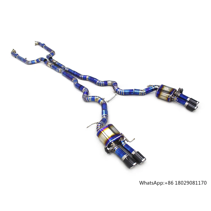 High Performance Titanium Exhaust Pipe Catback Exhaust for BMW M5 F10 4.4T 2012-2016 Car Exhaust System
High Performance Titanium Exhaust Pipe Catback Exhaust for BMW M5 F10 4.4T 2012-2016 Car Exhaust System