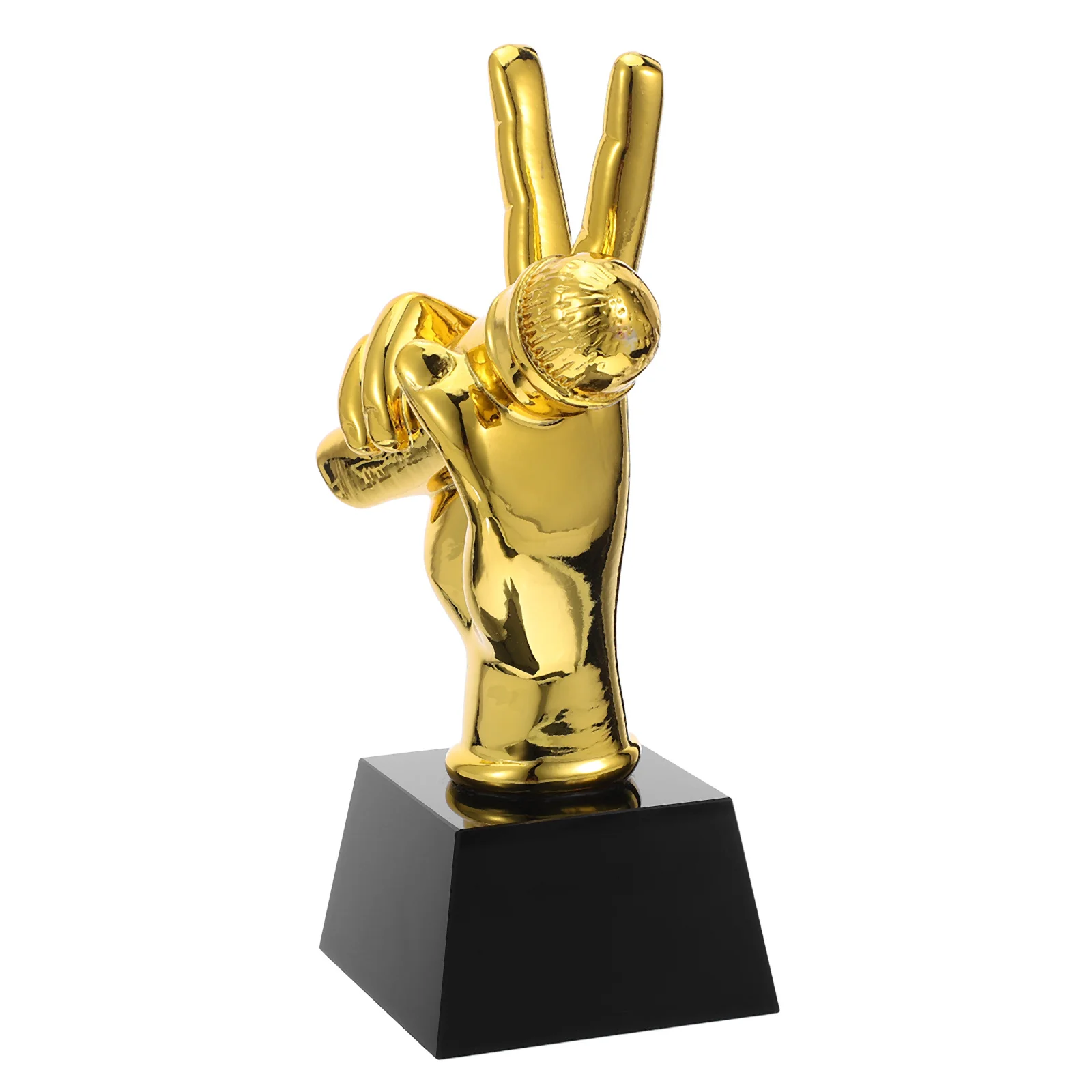 Resin Microphone Trophy Vintage Style Singing Competition Karaoke Award Party Decoration Music Microphone Ornament
Resin Microphone Trophy Vintage Style Singing Competition Karaoke Award Party Decoration Music Microphone Ornament