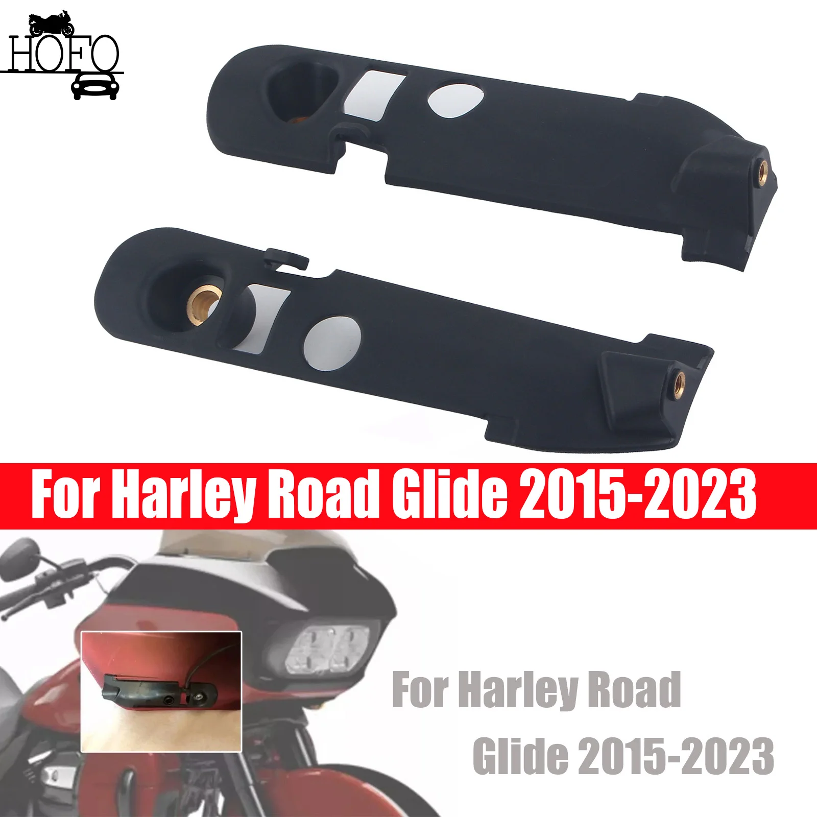 Motorcycle Front Turn signal mount For Harley Road Glide 2015-2023 Front Turn Signal Relocation Kit
Motorcycle Front Turn signal mount For Harley Road Glide 2015-2023 Front Turn Signal Relocation Kit
