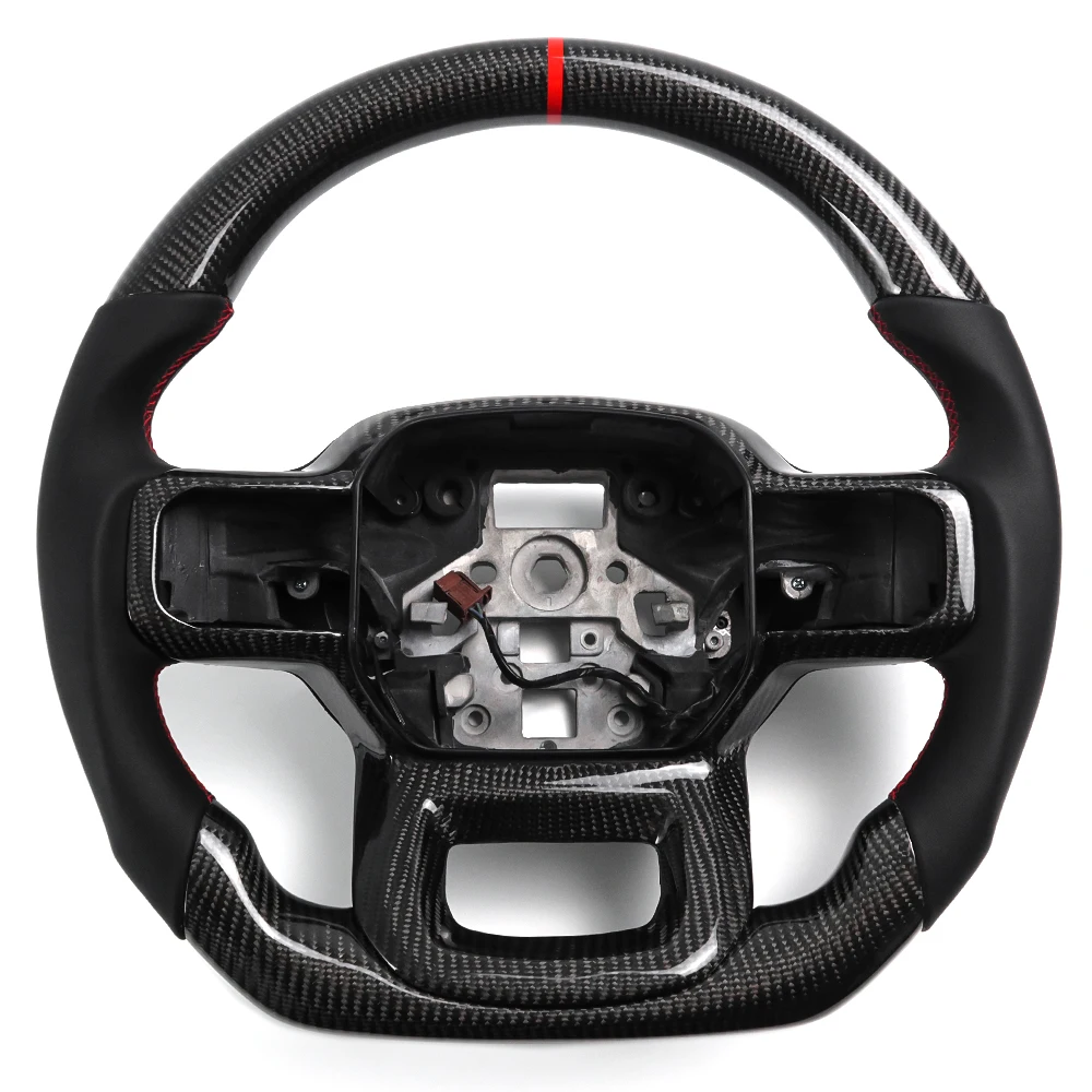 for Ford Raptor F150 F-150 2021+ Steering Wheel Replacement Carbon Fiber Customization Exterior Accessories
for Ford Raptor F150 F-150 2021+ Steering Wheel Replacement Carbon Fiber Customization Exterior Accessories