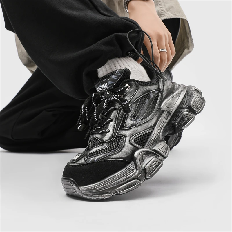 Европейская станция Daddy Shoes, мужская обувь для пожилых людей, модный бренд, толстая подошва, увеличивающая винтаж, чтобы сделать старую пара, модная обувь
Европейская станция Daddy Shoes, мужская обувь для пожилых людей, модный бренд, толстая подошва, увеличивающая винтаж, чтобы сделать старую пара, модная обувь