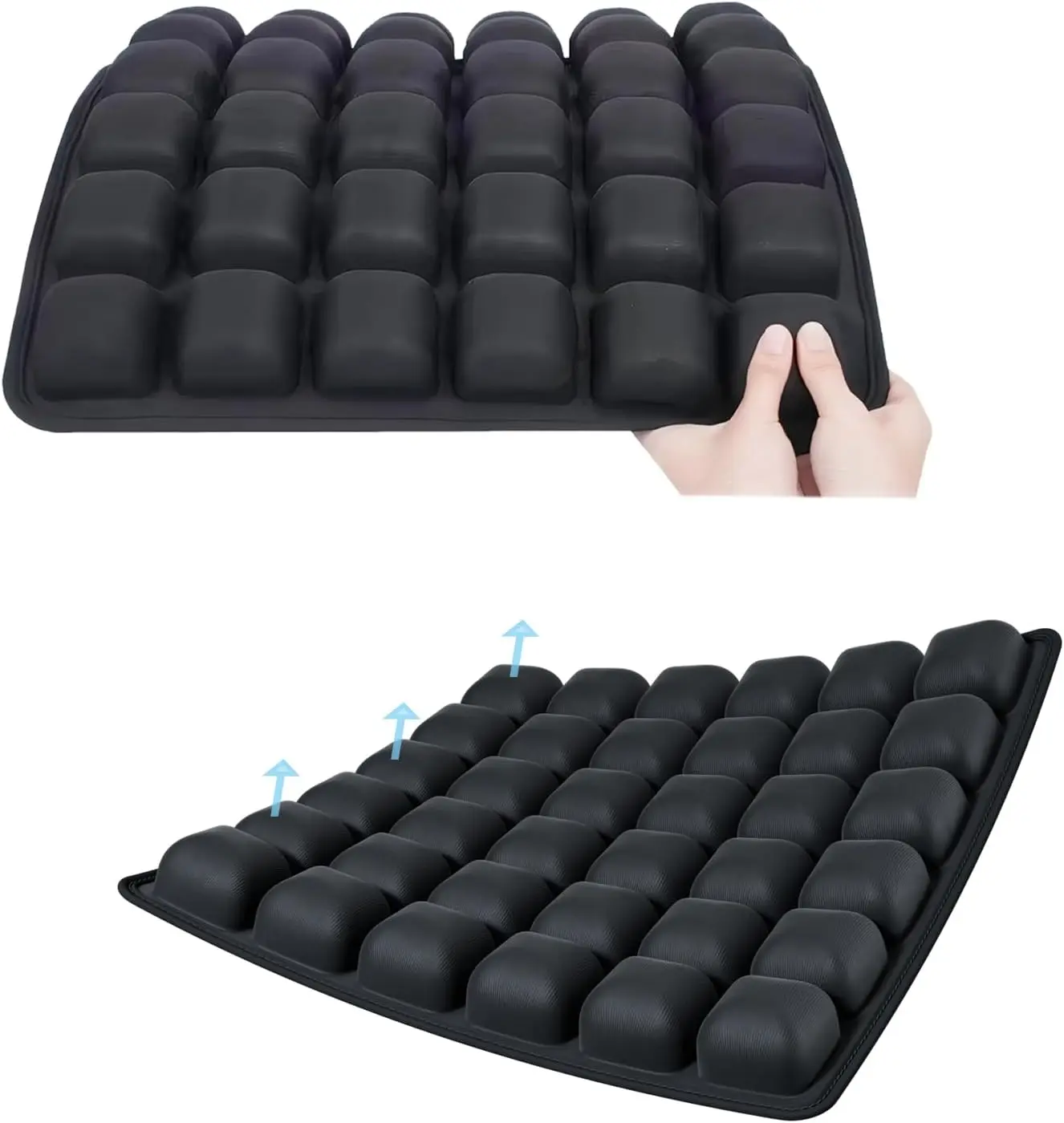 Inflatable Wheelchair Cushion - Pressure Relief & Ulcer Prevention, Air Seat Cushion with Manual Inflation (45x45x5cm)
Inflatable Wheelchair Cushion - Pressure Relief & Ulcer Prevention, Air Seat Cushion with Manual Inflation (45x45x5cm)