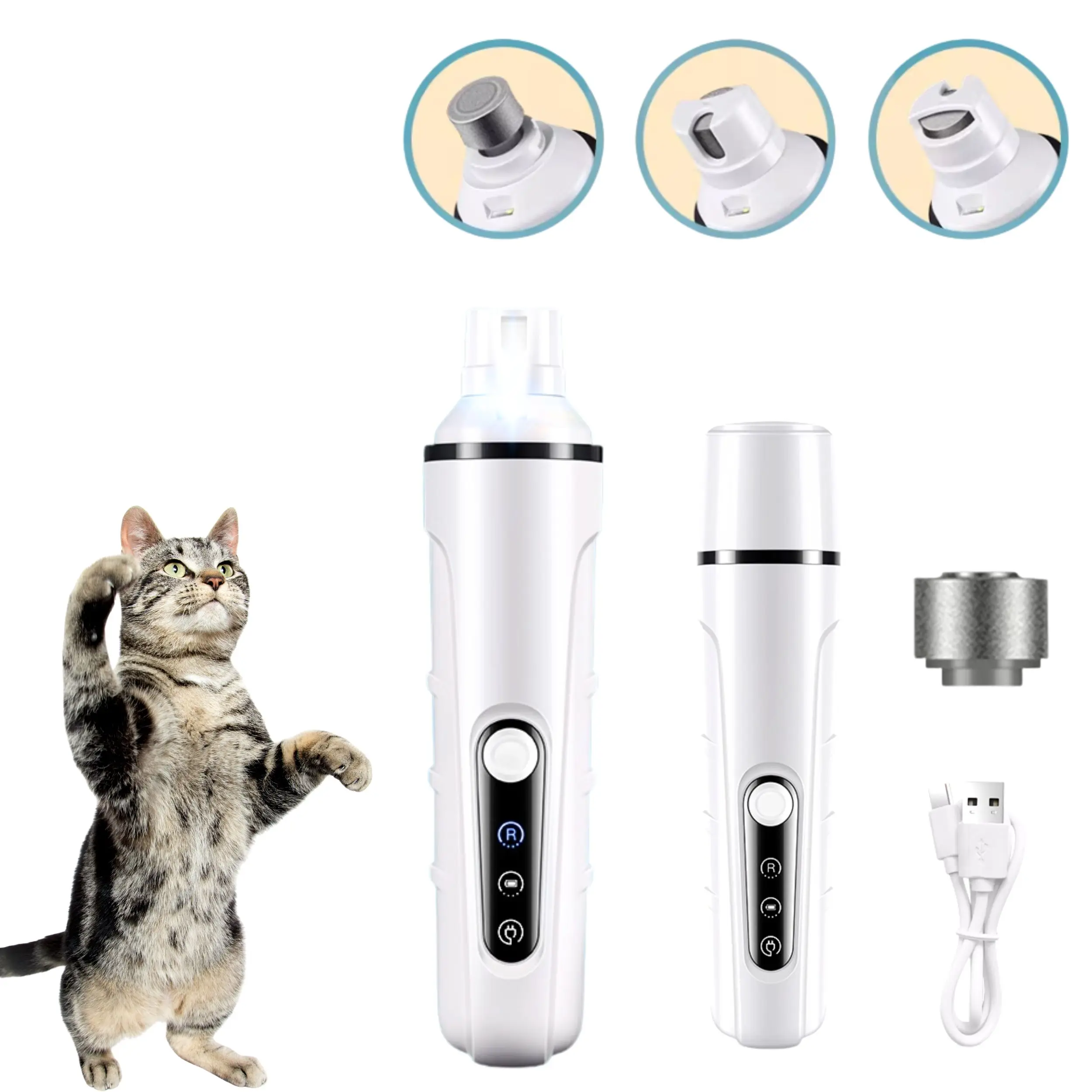 High Efficiency LED Pet Nail Grinder Noise LCD Display Long Endurance Electric Dog Nail Trimmer
High Efficiency LED Pet Nail Grinder Noise LCD Display Long Endurance Electric Dog Nail Trimmer