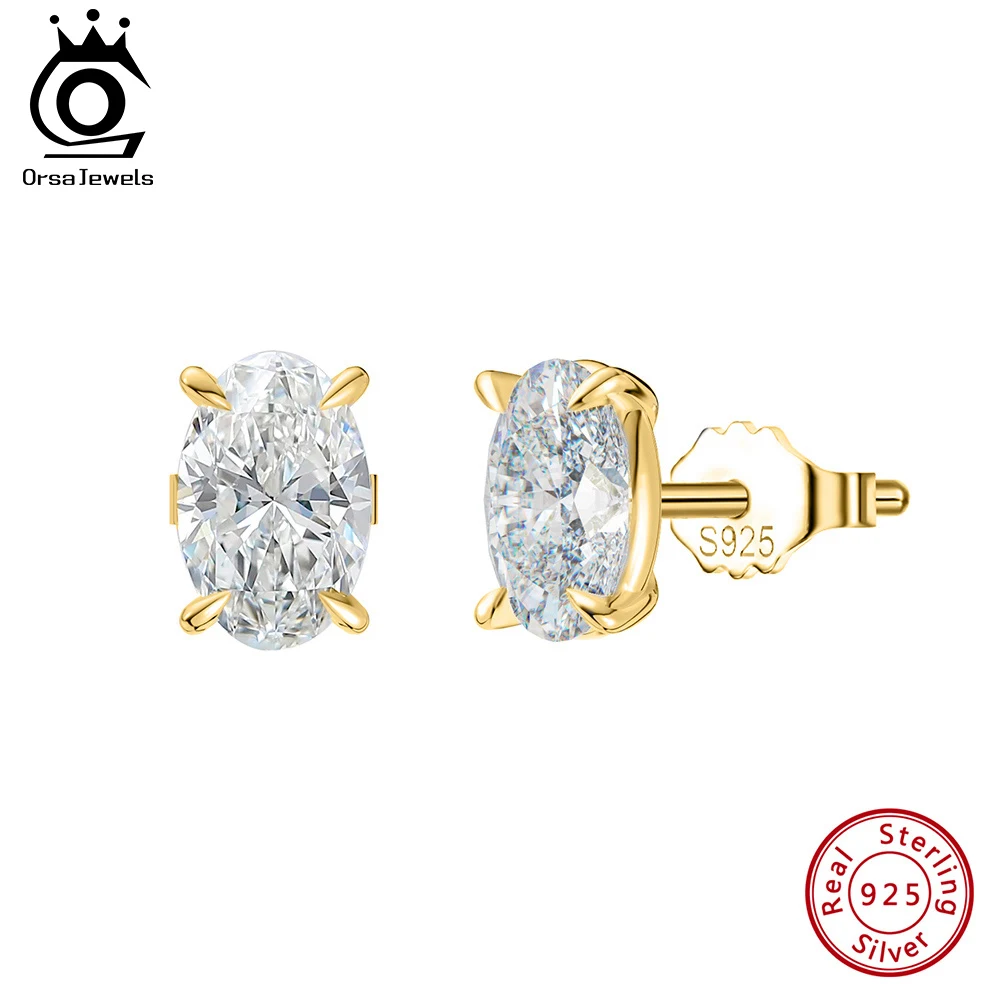 ORSA JEWELS Hiphop 8A Premium Cubic Zirconia Stud Earrings For Women 925 Sterling Silver CZ Earring Party Ear Jewelry Gift LZE03
ORSA JEWELS Hiphop 8A Premium Cubic Zirconia Stud Earrings For Women 925 Sterling Silver CZ Earring Party Ear Jewelry Gift LZE03