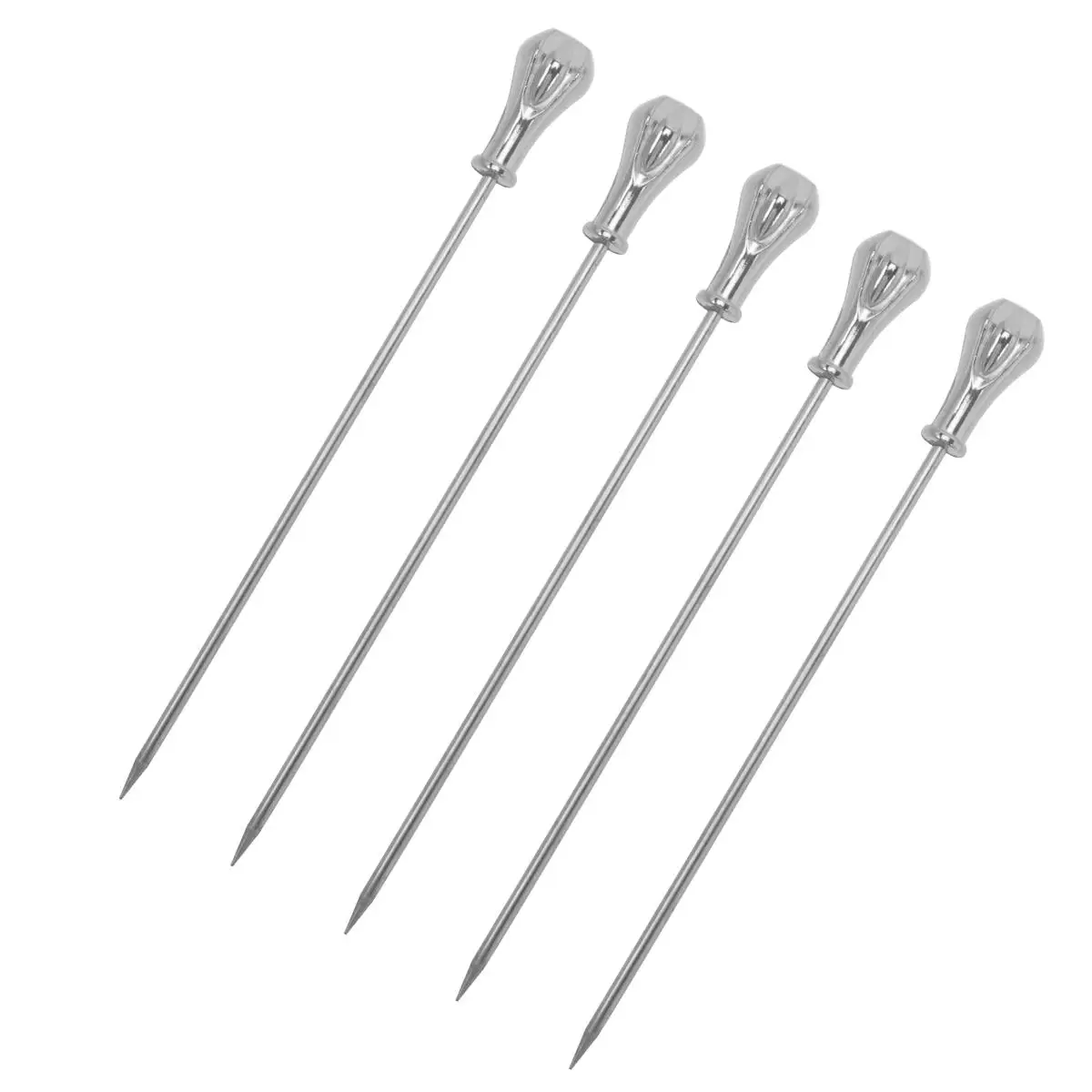 5 Pcs Steel Forks Picks Reusable for Fruit Picks Reusable Party Wedding Home Cocktail Salad Fruit Snacks Desserts
5 Pcs Steel Forks Picks Reusable for Fruit Picks Reusable Party Wedding Home Cocktail Salad Fruit Snacks Desserts