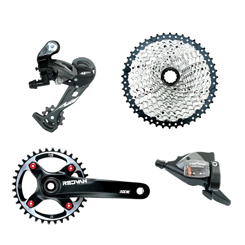 STLF Redland Bicycle Parts Mountain Bike 12 Speed Derailleur Groupset Bike Rear Derailleur Bicycle Shifting Lever
STLF Redland Bicycle Parts Mountain Bike 12 Speed Derailleur Groupset Bike Rear Derailleur Bicycle Shifting Lever