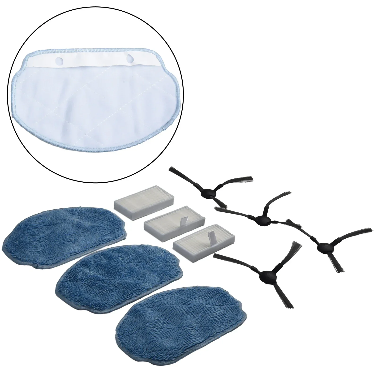 3/6pcs Mop Cloth Filter Side Brushes For Cecotec Congas 999 Robot Vacuum Cleaner Sweeper Replacement Kit Cleaning Tool
3/6pcs Mop Cloth Filter Side Brushes For Cecotec Congas 999 Robot Vacuum Cleaner Sweeper Replacement Kit Cleaning Tool