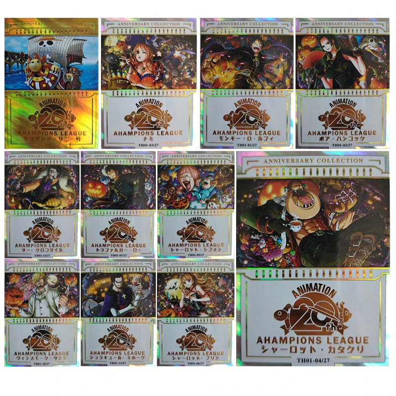 Japanese Anime One Piece Monkey D. Luffy Trafalgar D. Water Law Collectible Cards Christmas Birthday Gifts Children's Toys
Japanese Anime One Piece Monkey D. Luffy Trafalgar D. Water Law Collectible Cards Christmas Birthday Gifts Children's Toys