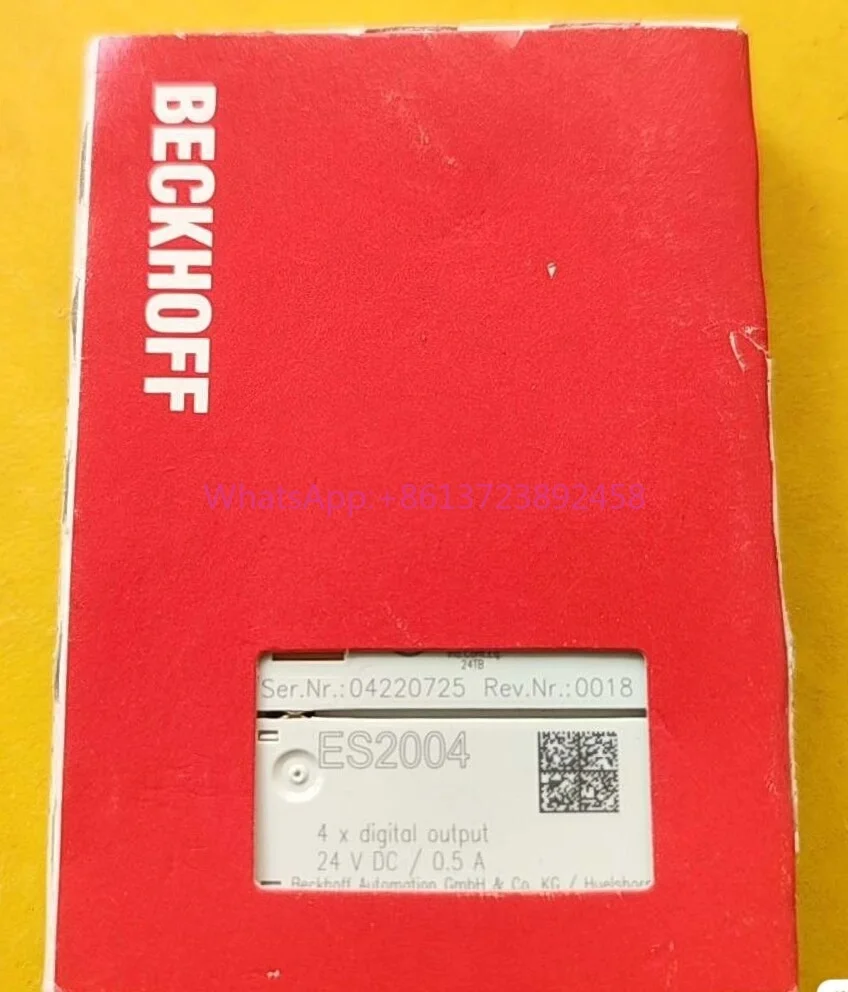 Beckhoff module ES2004 brand new original, high quality
Beckhoff module ES2004 brand new original, high quality