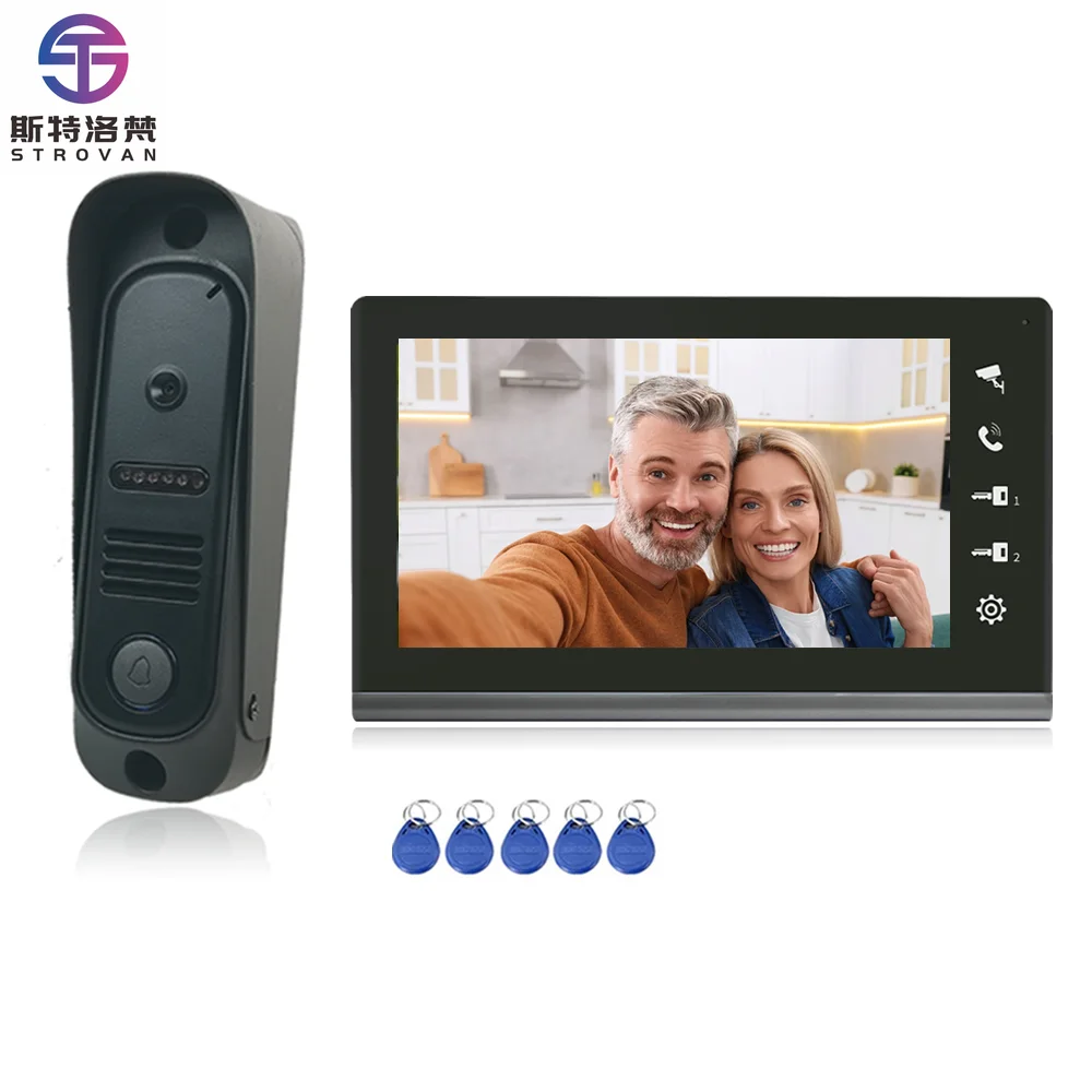 Waterproof Video Intercom System for Villa Home Video Doorbell Support Night Vision RFID Unlock ing for Home Apartments
Waterproof Video Intercom System for Villa Home Video Doorbell Support Night Vision RFID Unlock ing for Home Apartments