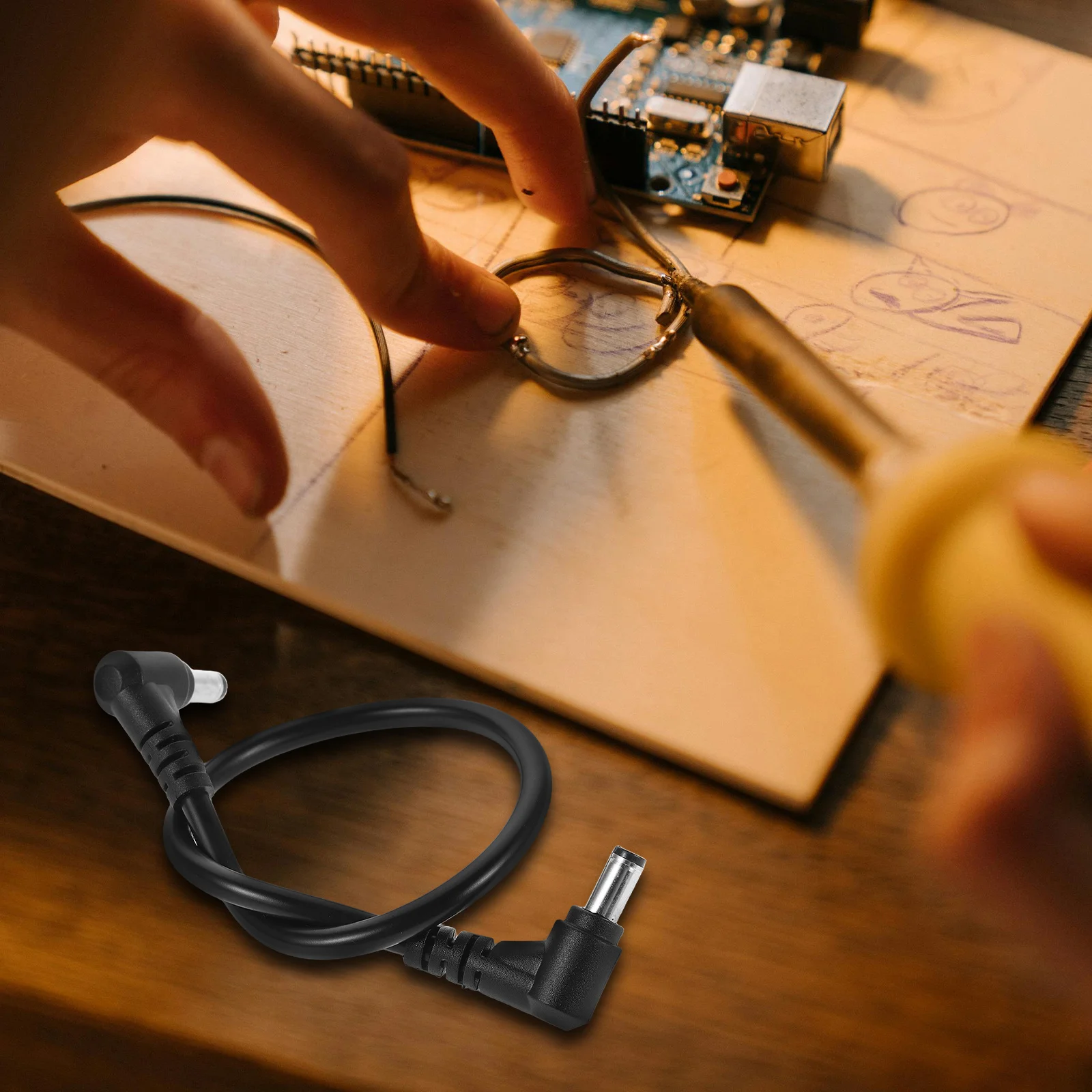 8pcs DC Power Extension Cord Set Male Connector Cable Adapter Copper Wire Black for Monitoring Equipment
8pcs DC Power Extension Cord Set Male Connector Cable Adapter Copper Wire Black for Monitoring Equipment