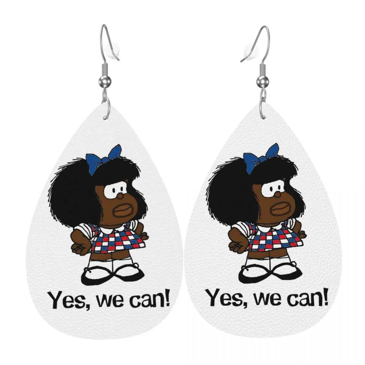 Custom Mafalda Leather Teardrop Earrings for Women Leather Earrings Fashion Cartoon Quino Manga Lightweight for Parties Holidays
Custom Mafalda Leather Teardrop Earrings for Women Leather Earrings Fashion Cartoon Quino Manga Lightweight for Parties Holidays