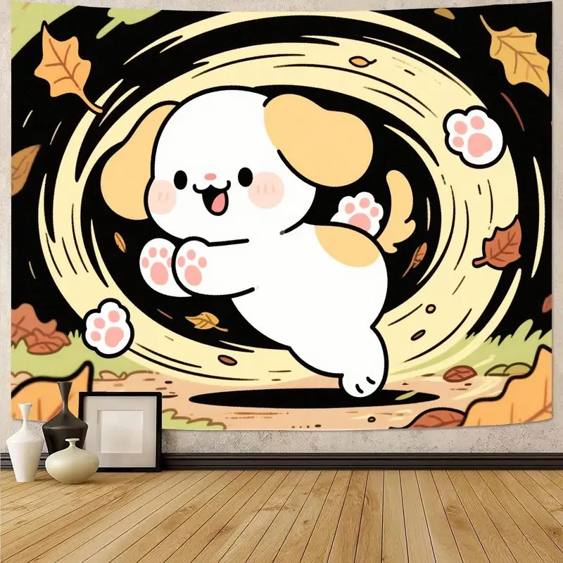 1 шт. кавайный гобелен для щенков собак, милые осенние листья, полиэстеровое настенное искусство, эстетический декор для спальни, подарок для любителей домашних животных
1 шт. кавайный гобелен для щенков собак, милые осенние листья, полиэстеровое настенное искусство, эстетический декор для спальни, подарок для любителей домашних животных