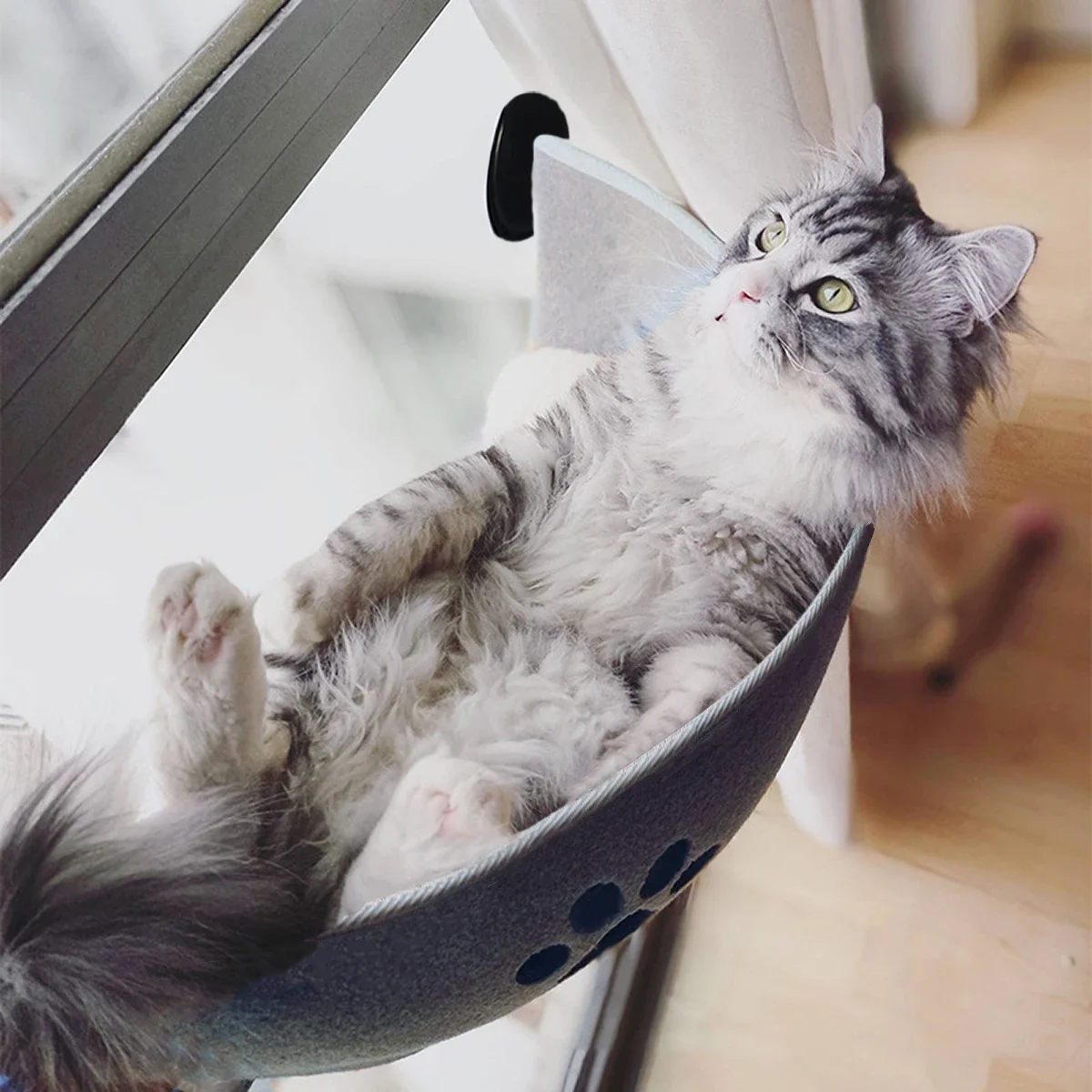 Hot Sale Pet Hammock Beds Bearing 20kg Cat Window Lounger Suction Hammock Pet Cat Window Shelf Comfortable Cat Ferret Pet Bed
Hot Sale Pet Hammock Beds Bearing 20kg Cat Window Lounger Suction Hammock Pet Cat Window Shelf Comfortable Cat Ferret Pet Bed