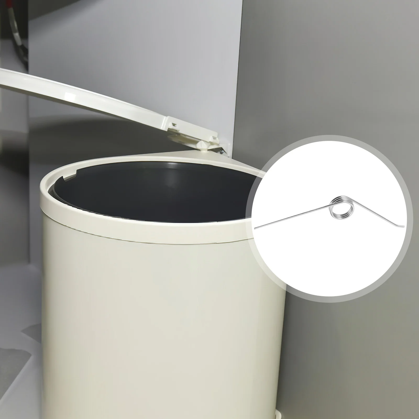 24Pcs Metal Torsion Springs for Trash Can Lids Universal Fit Easy Installation Sturdy Clip Design Home Kitchen Waste Bin Springs
24Pcs Metal Torsion Springs for Trash Can Lids Universal Fit Easy Installation Sturdy Clip Design Home Kitchen Waste Bin Springs