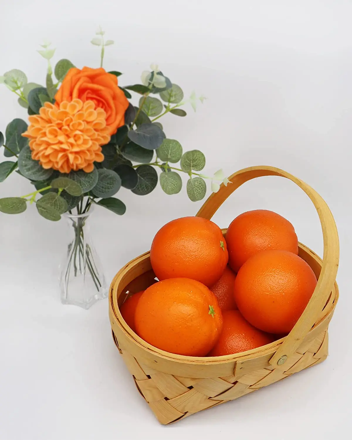 Mefier Home 6pcs Artificial Oranges Fake Oranges Artificial Fruits for Home Fruit Shop Supermarket Desk Office Hotel Decorations
Mefier Home 6pcs Artificial Oranges Fake Oranges Artificial Fruits for Home Fruit Shop Supermarket Desk Office Hotel Decorations