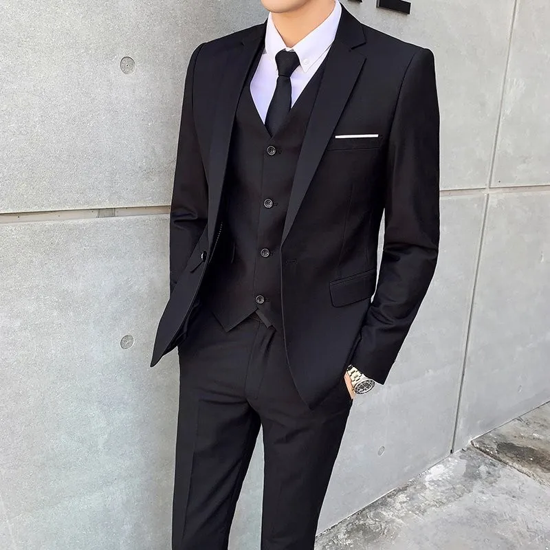 Casual Wedding Tee-Piece Suit for Men Busin Formal Fitting Briti Sle aduation Outfit YAGEJAZZ Polyester Blend
Casual Wedding Tee-Piece Suit for Men Busin Formal Fitting Briti Sle aduation Outfit YAGEJAZZ Polyester Blend