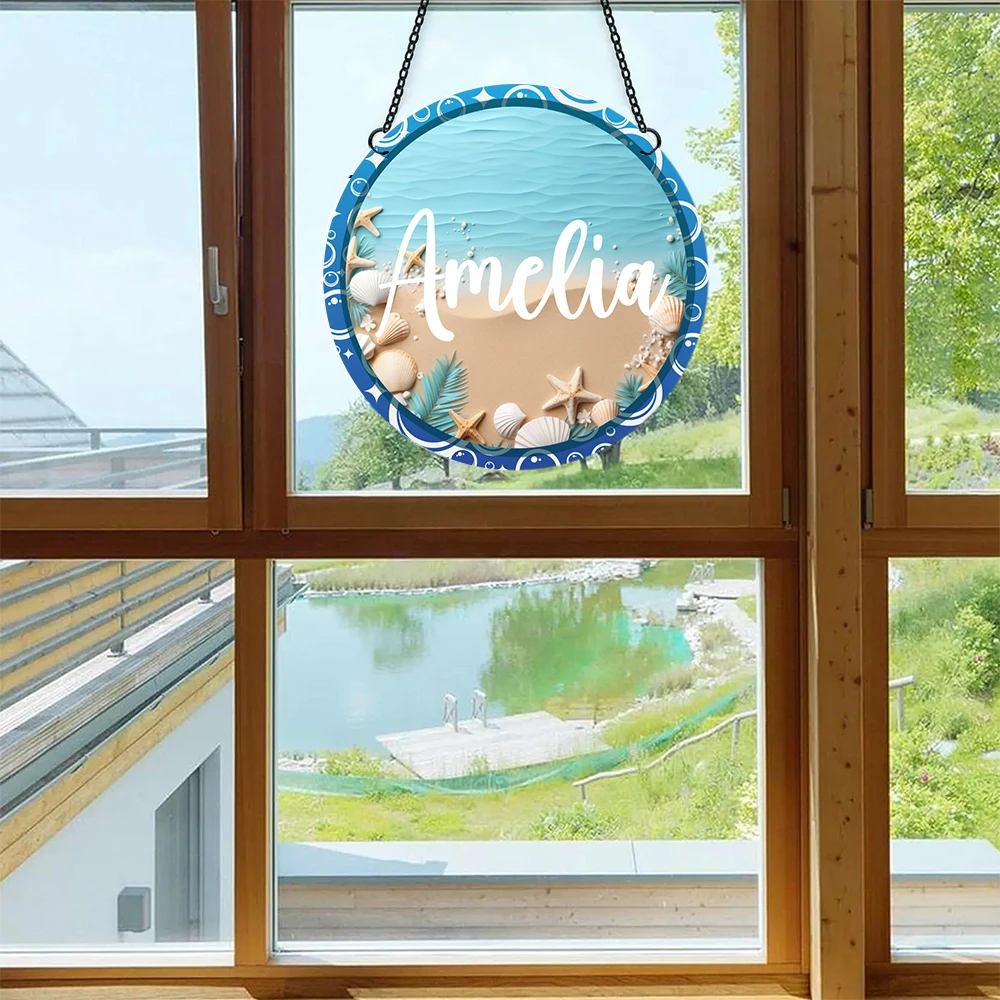 1PC Cartoon Starfish shells Custom Name Custom Photo Acrylic Signboard Acrylic Listing Glass Pattern Living Room Decor
1PC Cartoon Starfish shells Custom Name Custom Photo Acrylic Signboard Acrylic Listing Glass Pattern Living Room Decor