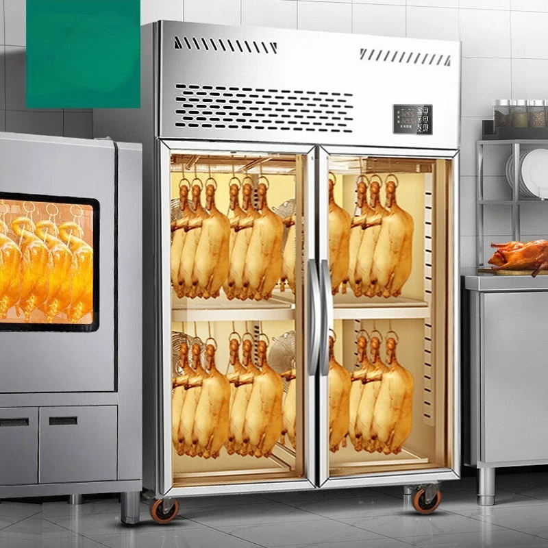 Roast duck cold embryo cabinet Roast goose air drying cabinet Duck blowing machine Hotel fast food restaurant
Roast duck cold embryo cabinet Roast goose air drying cabinet Duck blowing machine Hotel fast food restaurant