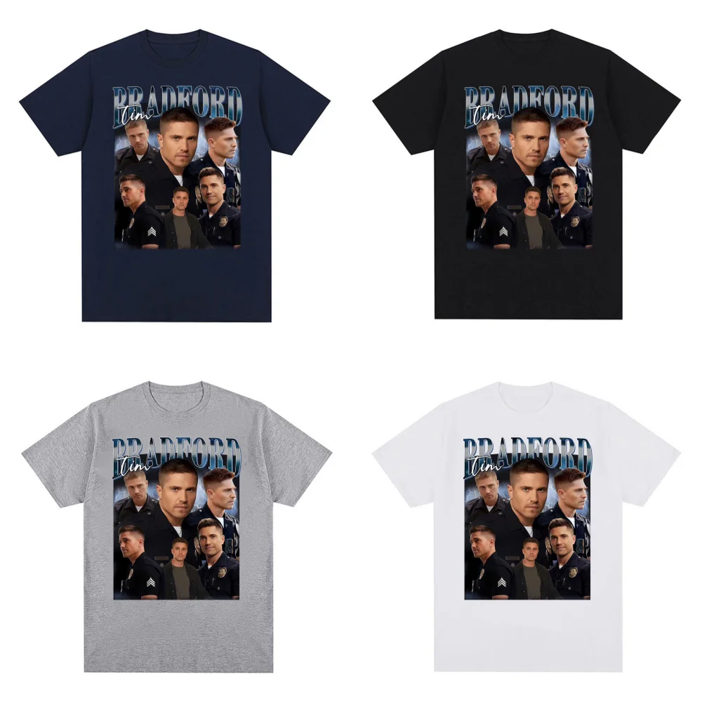 Tim Bradford The Rookie Vintage 90s Film Graphic T-Shirt 2026 New Cotton T-Shirt Men's Women's Fashion Hip Hop Large Comfort
Tim Bradford The Rookie Vintage 90s Film Graphic T-Shirt 2026 New Cotton T-Shirt Men's Women's Fashion Hip Hop Large Comfort