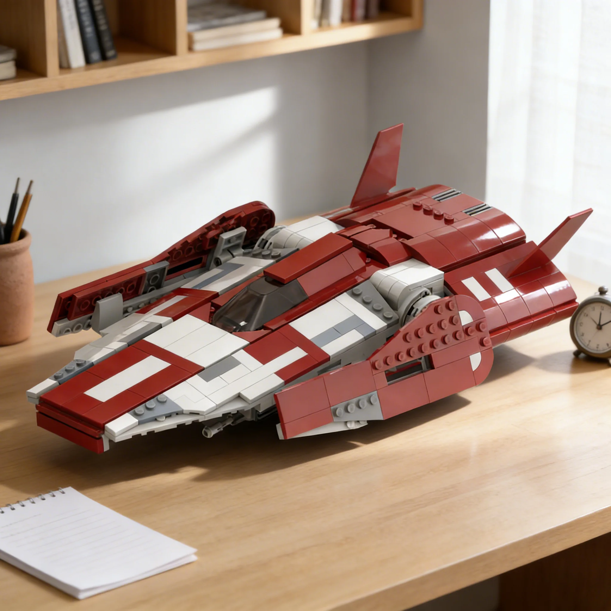754PCS MOC Space Battle Elysia Solari Class Surveyor Vessel Commision Model Technology DIY Creative Assembly Bricks Display Gift
754PCS MOC Space Battle Elysia Solari Class Surveyor Vessel Commision Model Technology DIY Creative Assembly Bricks Display Gift