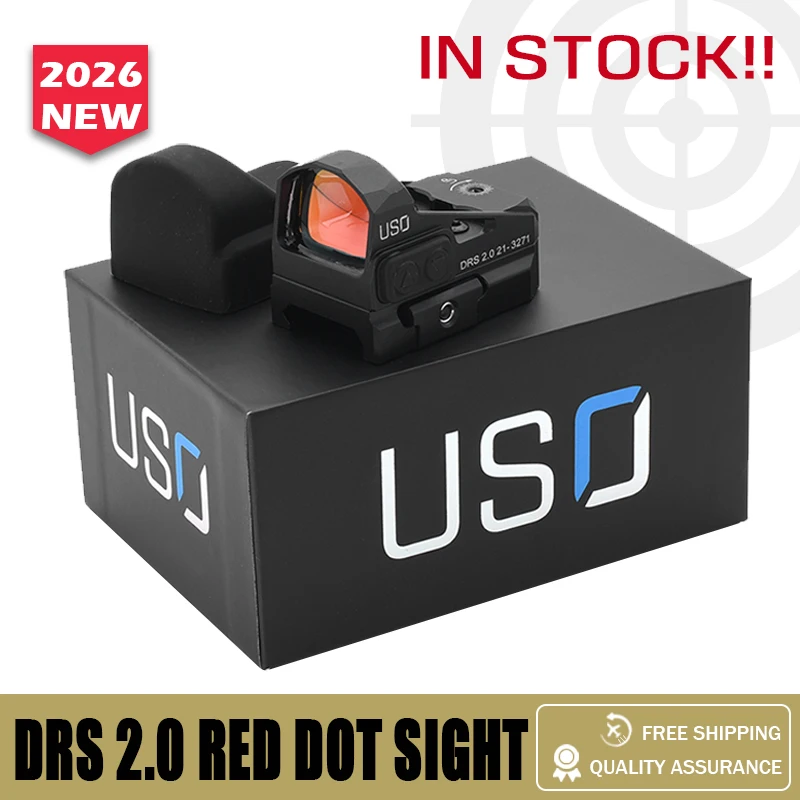 USO DRS 2.0 6 MOA Reflex Red Dot Sight 20mm Picatiny Rail DOC/Noblex Footprint Hunting Optics
USO DRS 2.0 6 MOA Reflex Red Dot Sight 20mm Picatiny Rail DOC/Noblex Footprint Hunting Optics