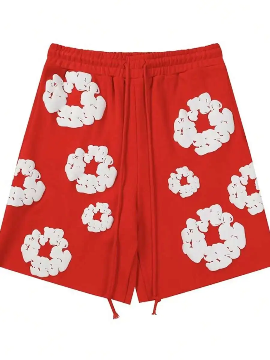 Red 3D Kapok Print Casual Shorts Unisex Drawstring Waist Regular Fit Summer Beach Streetwear
Red 3D Kapok Print Casual Shorts Unisex Drawstring Waist Regular Fit Summer Beach Streetwear