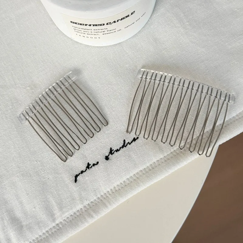 Korean Hair Accessories Bridal Insert Comb DIY Parts Headwear Stainless Steel Elegant Wedding Girls Fashion Hair Accessories
Korean Hair Accessories Bridal Insert Comb DIY Parts Headwear Stainless Steel Elegant Wedding Girls Fashion Hair Accessories