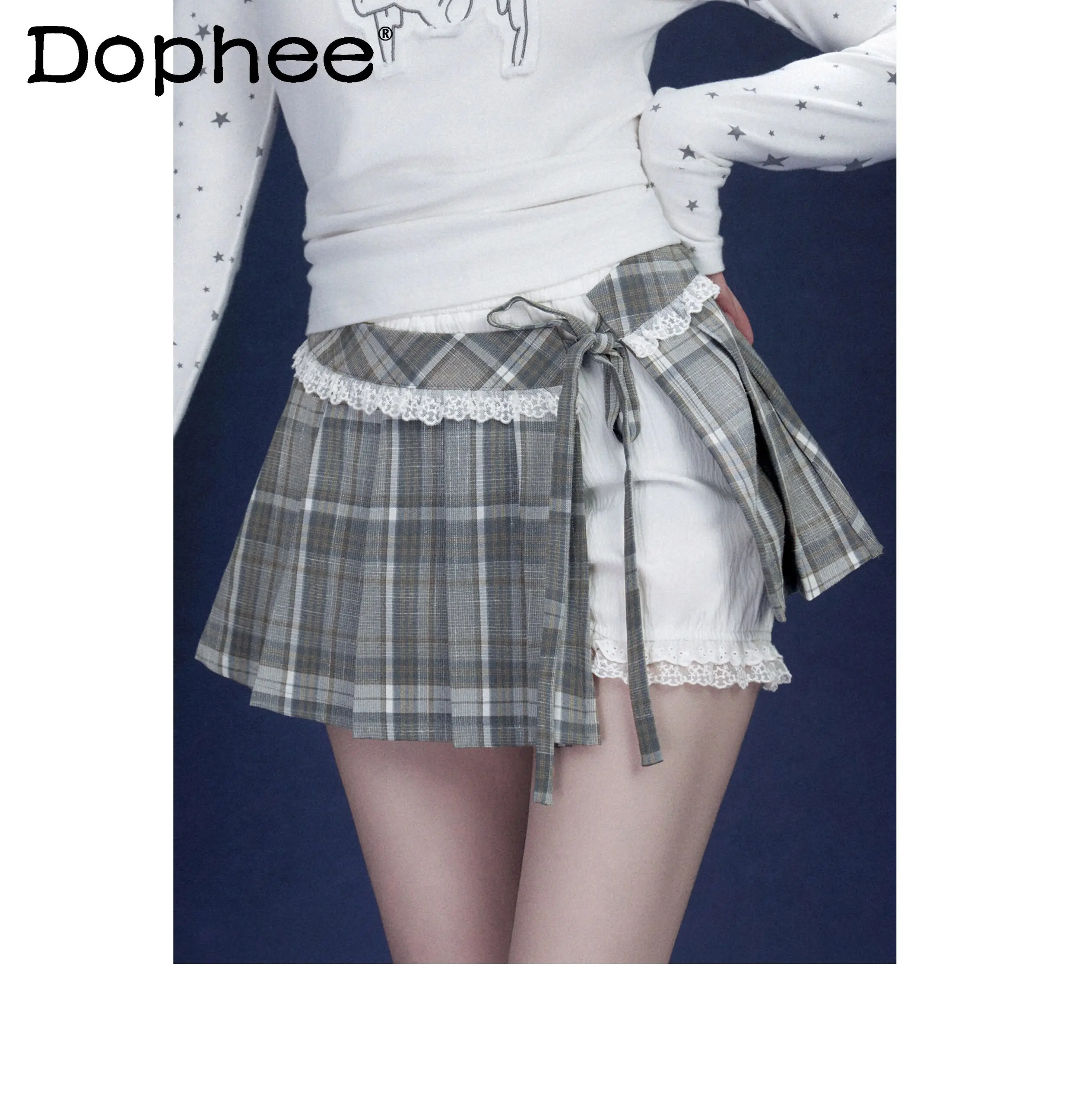 Y2k Japanese Original Plaid Sweet Cool Girl Pleated Skirt Cute College Style Casual Versatile A-line Skirt 2026 Summer New
Y2k Japanese Original Plaid Sweet Cool Girl Pleated Skirt Cute College Style Casual Versatile A-line Skirt 2026 Summer New