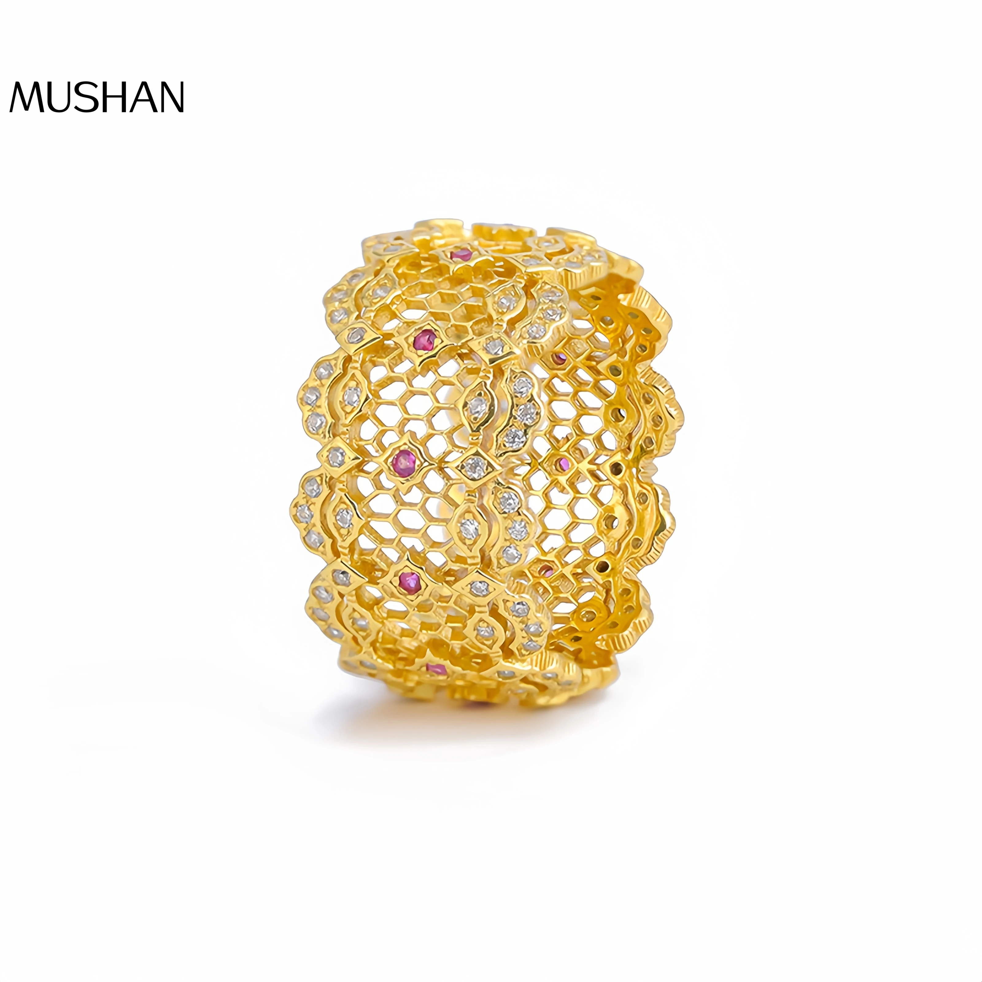 Mushan Luxury Brand New Type Of Pure Silver Hollowed-Out Lace Ring, A Live-Streaming Bestseller, Is Selling Well On Xiaohongshu
Mushan Luxury Brand New Type Of Pure Silver Hollowed-Out Lace Ring, A Live-Streaming Bestseller, Is Selling Well On Xiaohongshu