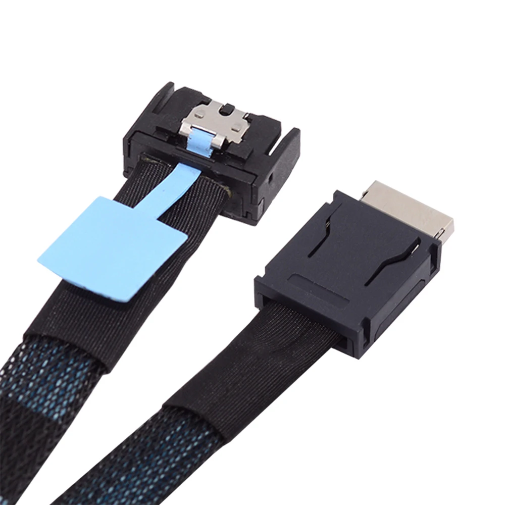PCI-E 5.0 Mini Cool Edge IO MCIO PCI-E 4i 38Pin Male to SFF-8654 /SFF-8611/MCIO 4i SFF-TA-1016 Extender Cable 50cm
PCI-E 5.0 Mini Cool Edge IO MCIO PCI-E 4i 38Pin Male to SFF-8654 /SFF-8611/MCIO 4i SFF-TA-1016 Extender Cable 50cm