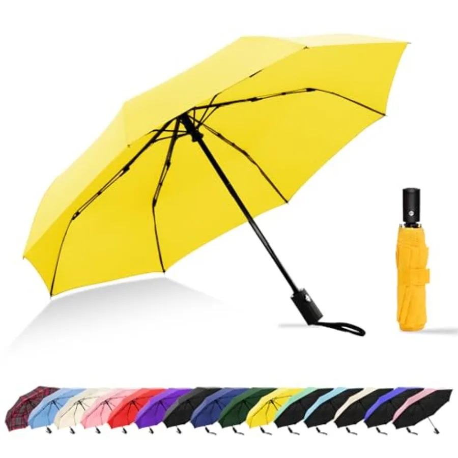 Travel Umbrella UV Sun Protection - Compact Mini Travel Size Automatic Windproof for Backpack or Purse, Lightweight Outdoor Par
Travel Umbrella UV Sun Protection - Compact Mini Travel Size Automatic Windproof for Backpack or Purse, Lightweight Outdoor Par